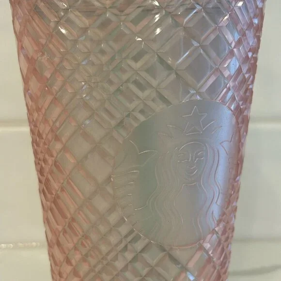3 for $25- Starbucks Summer 2023 Pearl Peach Jewled Cold Cup 16 oz - Picture 3 of 7